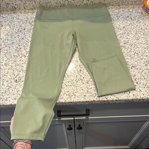 Athleta Olive Green Leggings